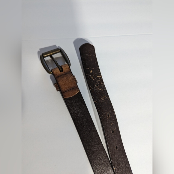 Dockers Brown Leather Belt, Size M - Picture 7 of 11